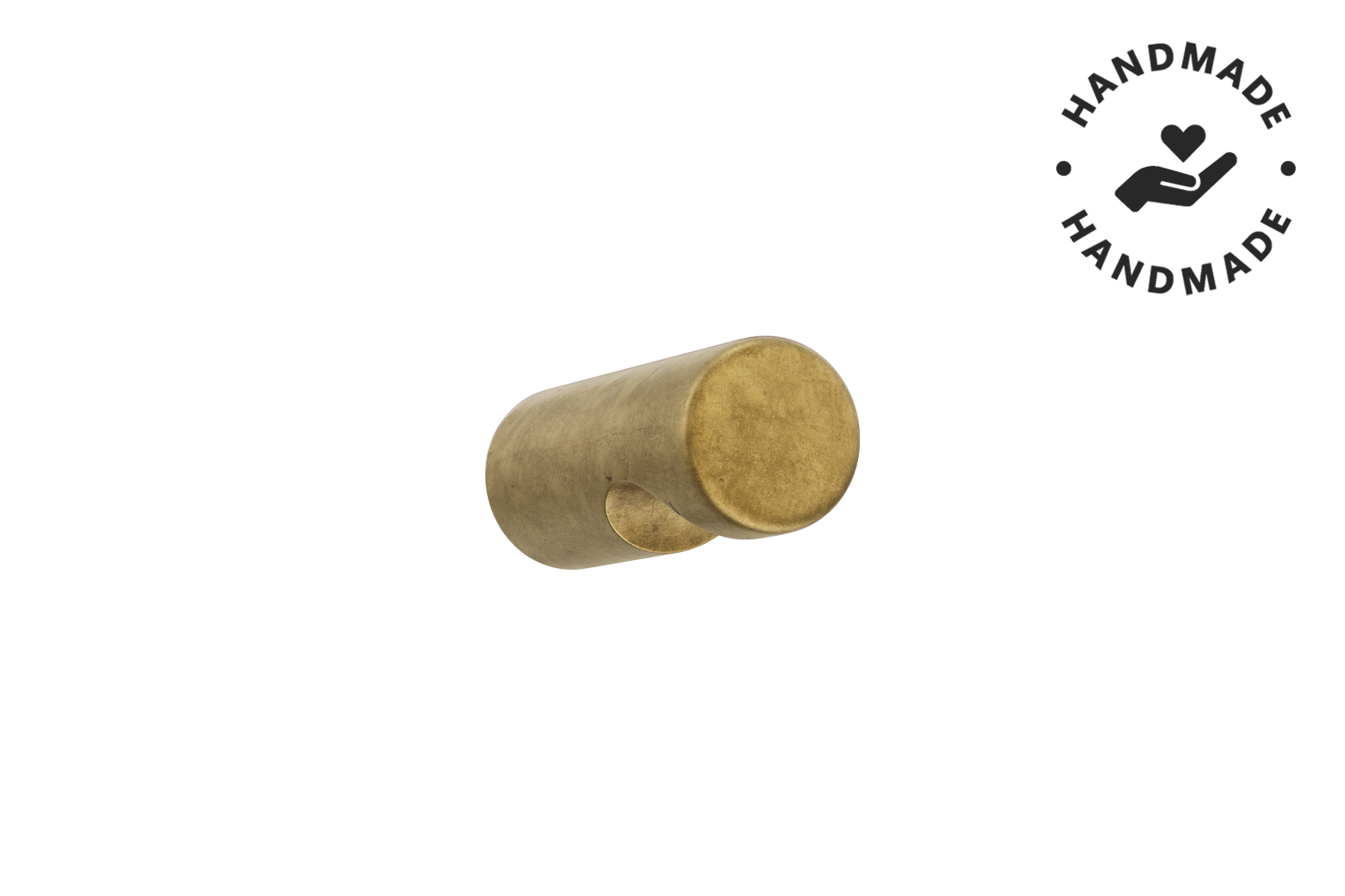 Metalen meubelknop - Moon - craft gold