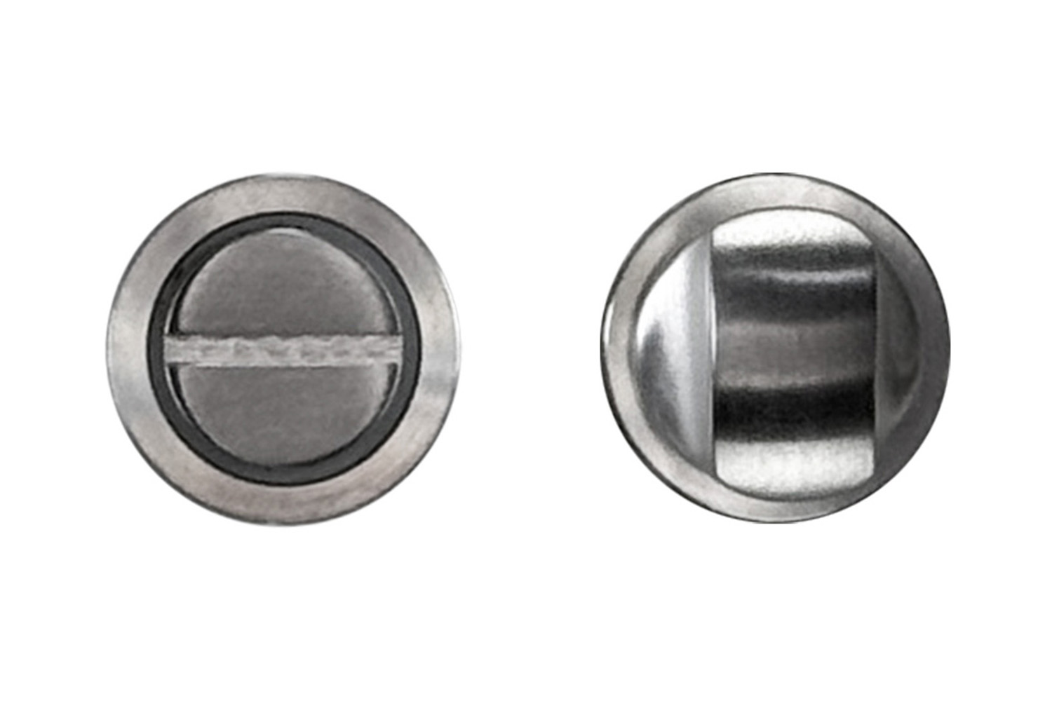 WC slot rond - Minimal - RVS