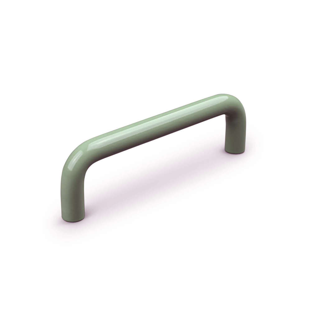 Metalen handgreep - Barga - pastel groen